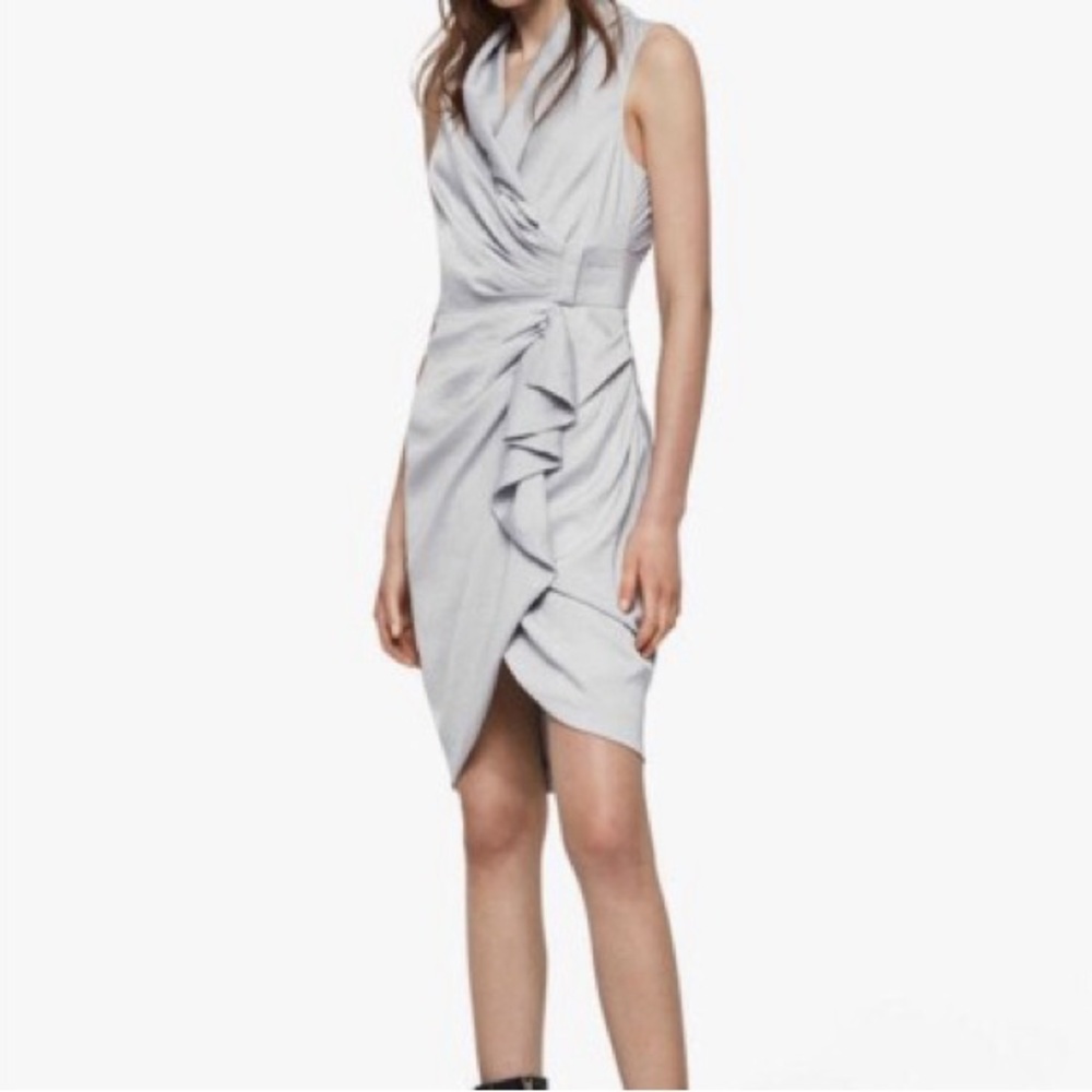 All Saints Cancity Dress - Picture 2 of 8